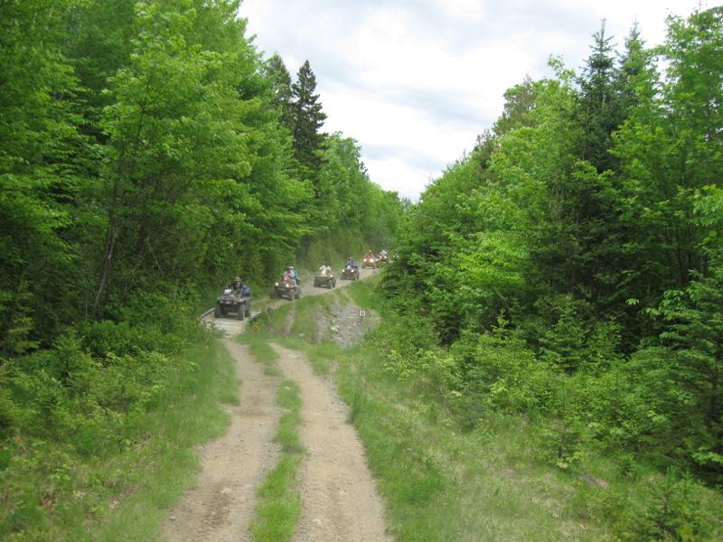 Beautiful Maine ATV Trails in the Upper Kennebec Valley